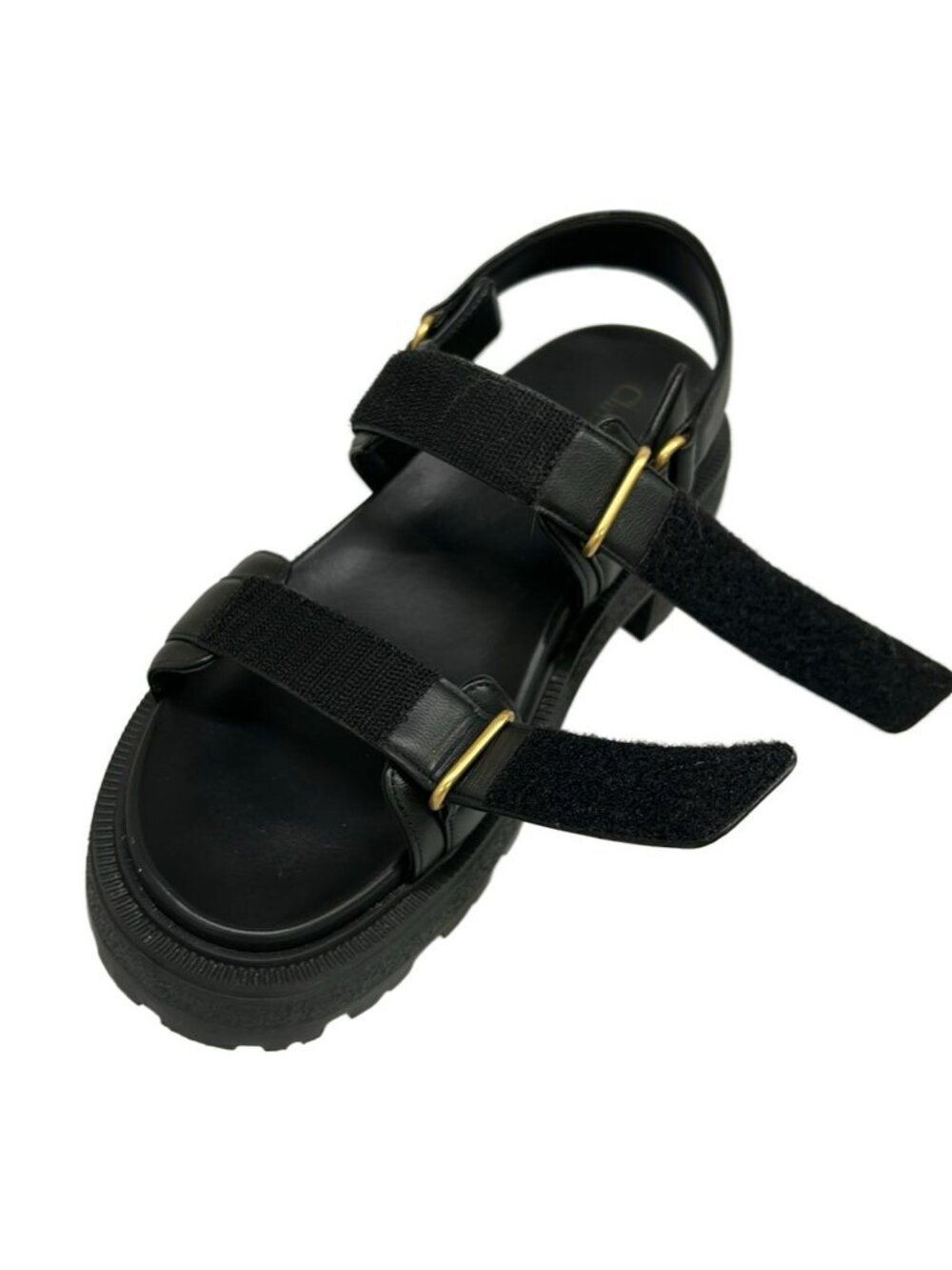 Dior Sandals 37.5 Act Black Lambskin - Picture 14 of 14